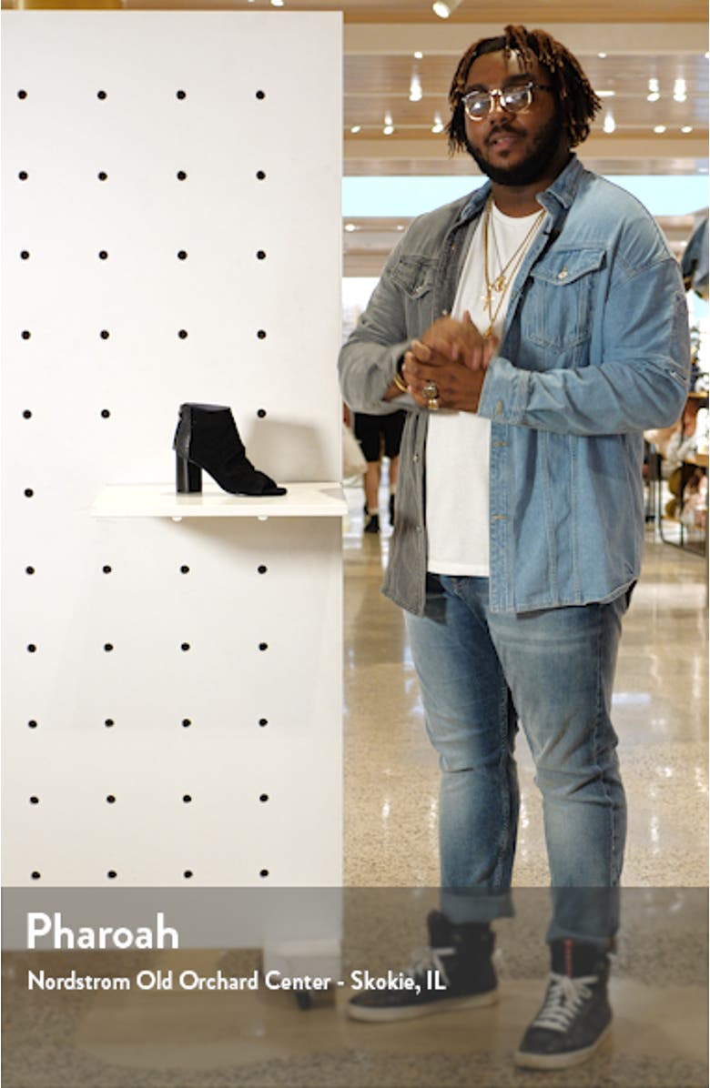 Peep Toe Bootie, sales video thumbnail