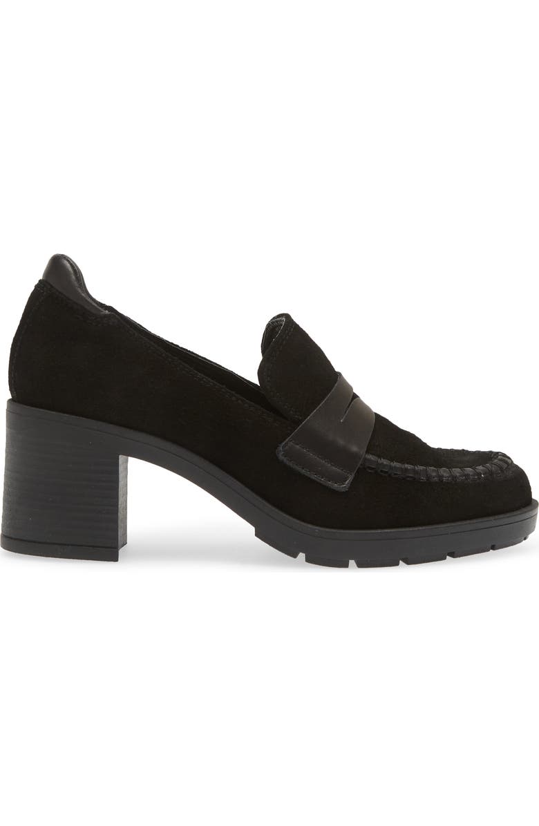 The FLEXX Steven Block Heel Penny Loafer, Alternate, color,