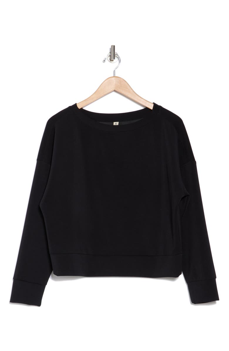 KYODAN Sandwash Scuba Knit Pullover, Alternate, color,