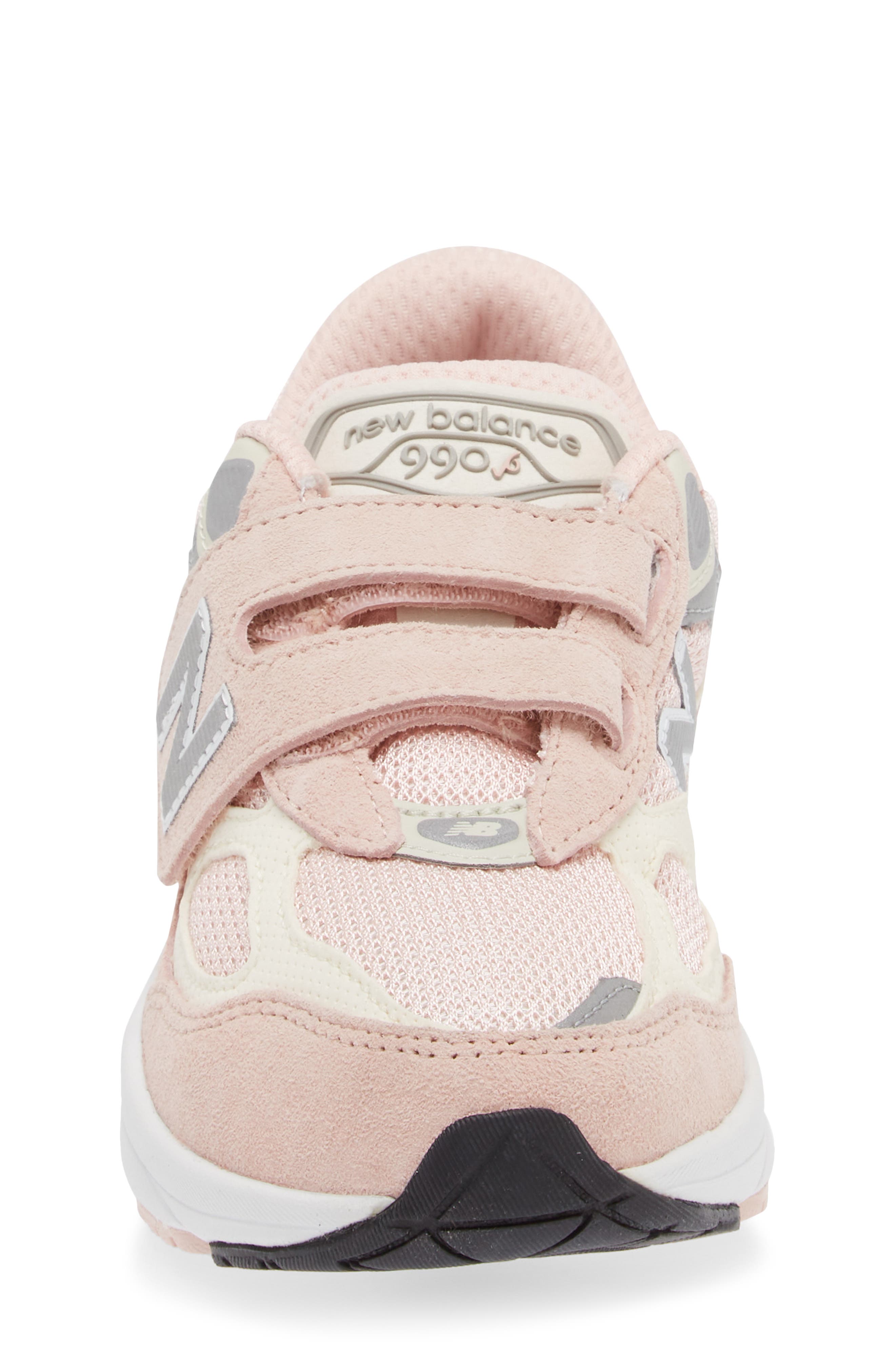 Kids' 990 v6 Sneaker, Alternate, color, PINK HAZE/ WHITE