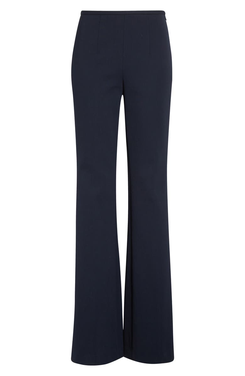 Michael Kors Collection Brooke Flare Pants, Alternate, color, Midnight