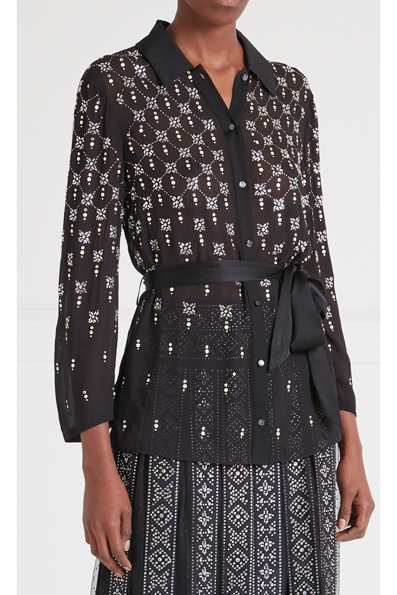 Gallantry Shirt, Main, color, Black