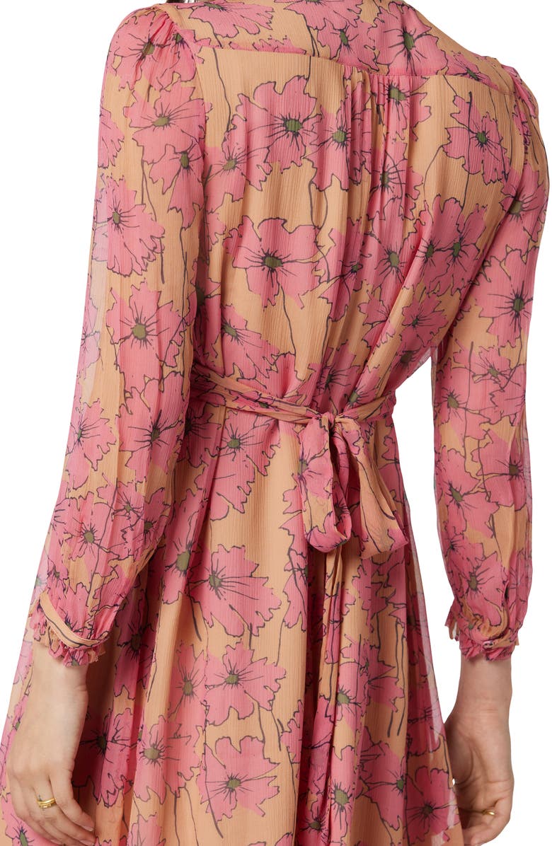 Joie Kaz Floral Silk Maxi Dress, Alternate, color, 