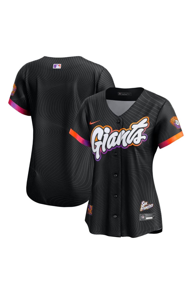 Nike Women's Nike  Anthracite San Francisco Giants 2025 City Connect Limited Jersey, Main, color, 