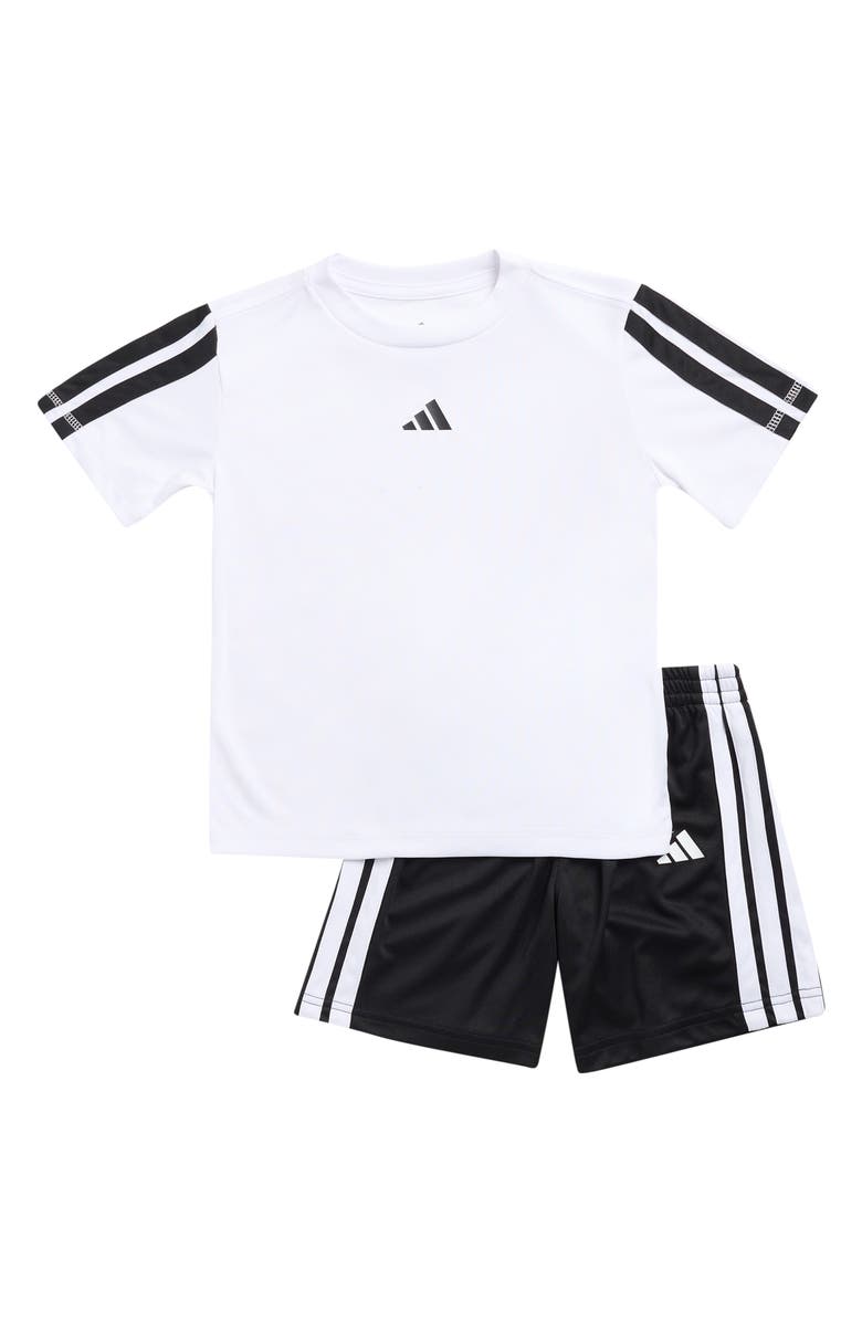 adidas Kids' Jersey & Shorts Set, Main, color, White