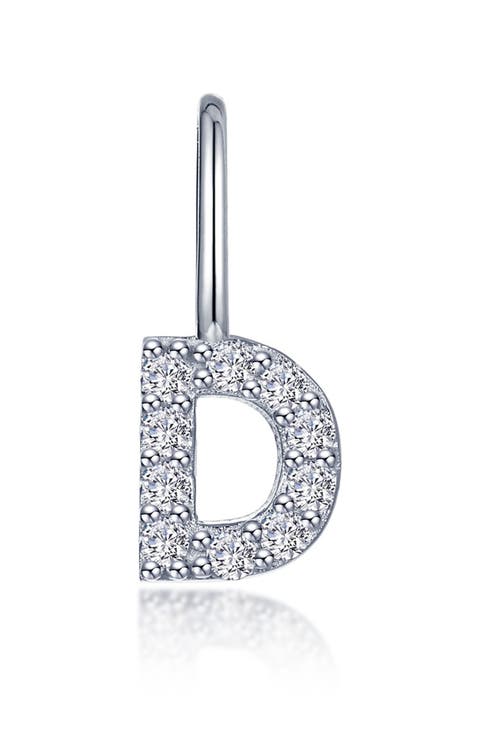 Letter Charm Pendant