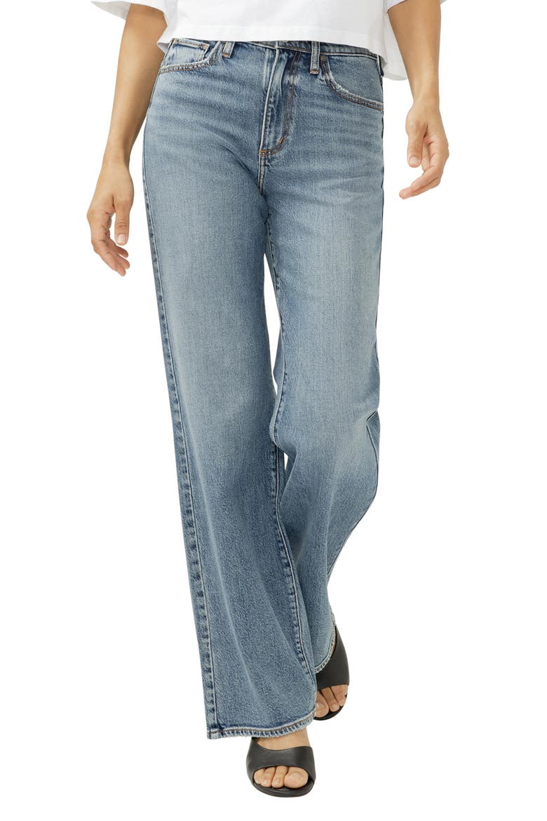 Highly Desirable Trouser Jeans, Main, color, LONDON