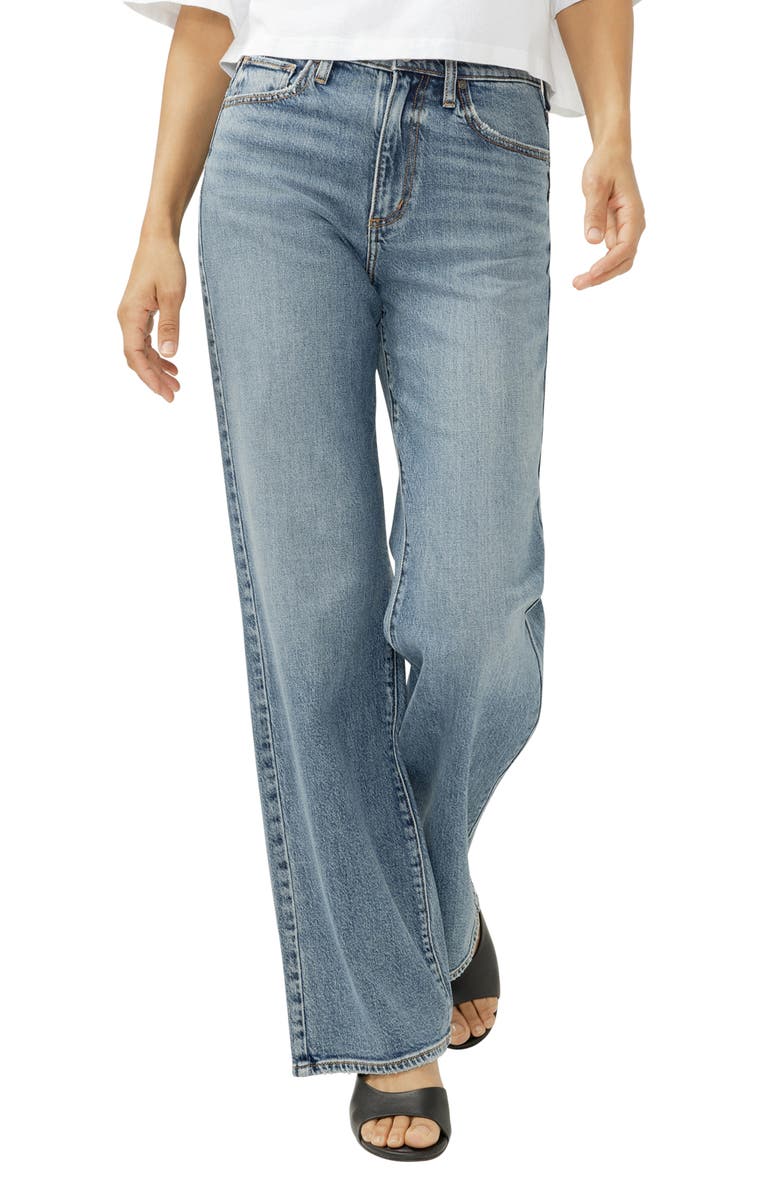 Silver Jeans Co. Highly Desirable Trouser Jeans, Main, color, London