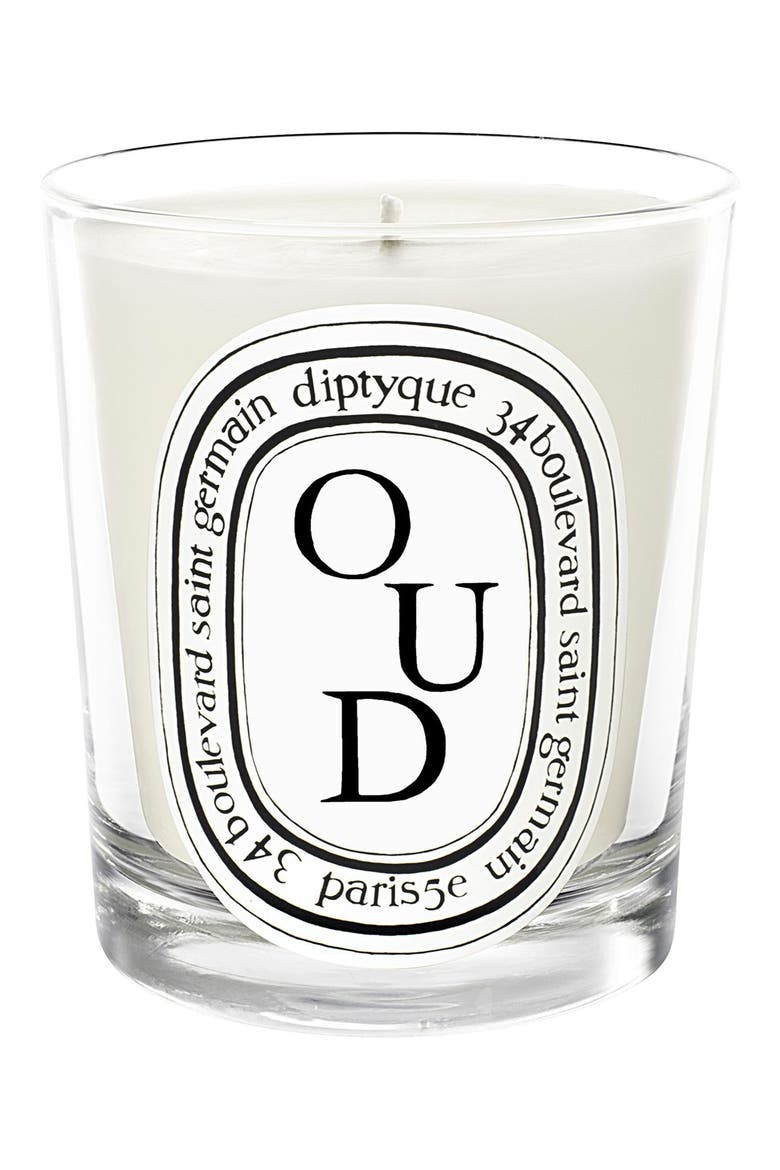 Oud Scented Candle, Main, color, NO COLOR