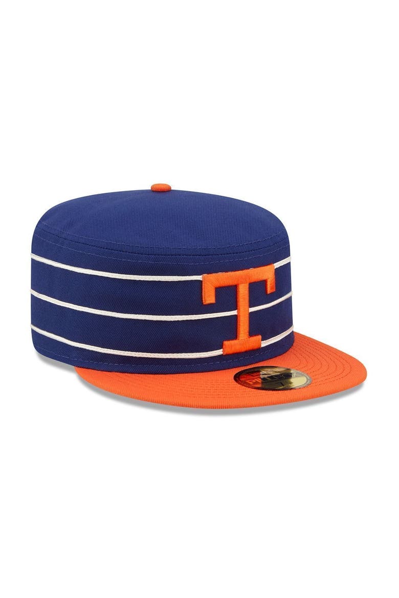 Men's New Era Blue Norfolk Tides Theme Night 59FIFTY Fitted Hat, Alternate, color, Blue