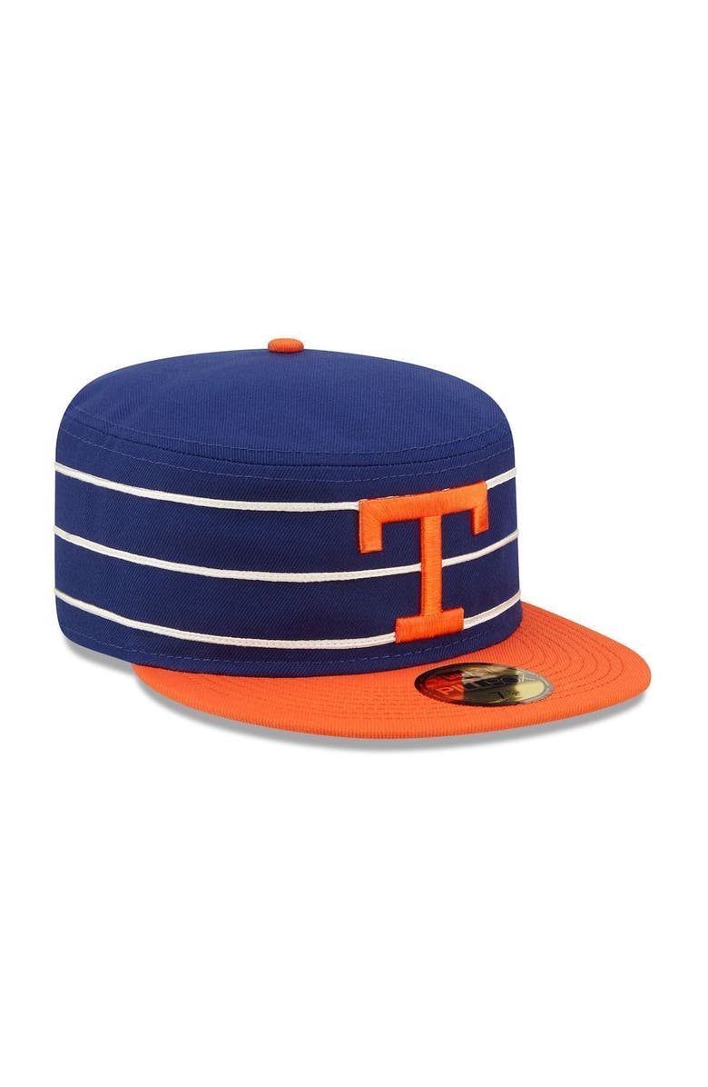 New Era Men's New Era Blue Norfolk Tides Theme Night 59FIFTY Fitted Hat, Alternate, color,