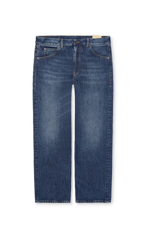 944 Jason 5-Pocket High-Waisted Denim