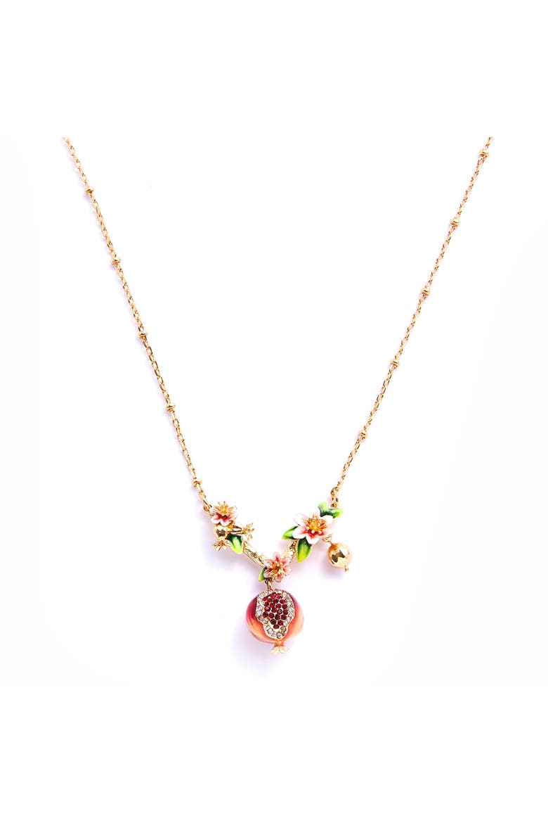 Pomegranate Necklace, Main, color, Pomegranate