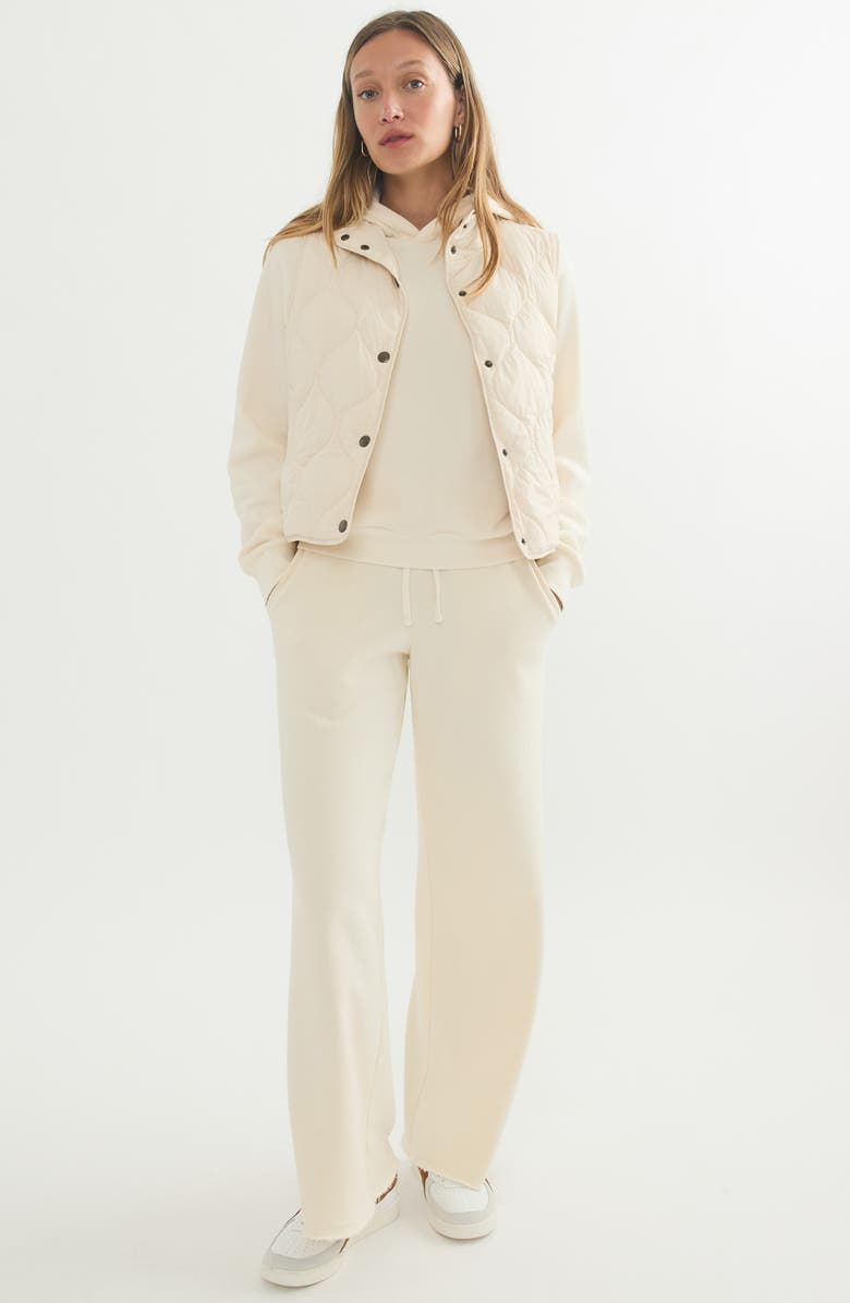 Marine Layer Sophia Quilted Vest, Alternate, color, 