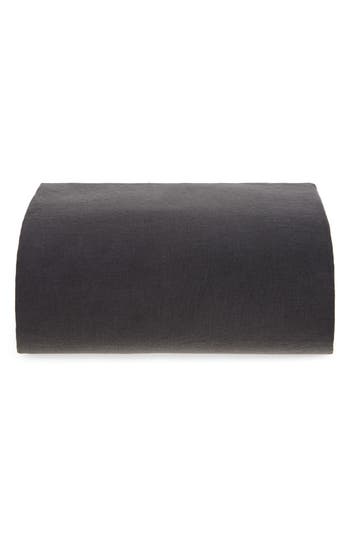 Parachute Linen Fitted Sheet In Black