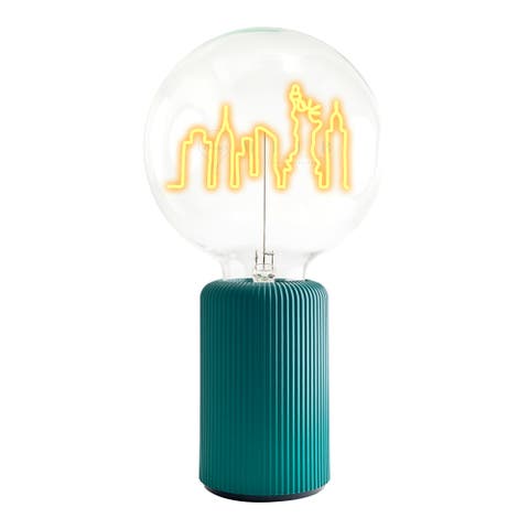 New York  Skyline Portable Table Lamp
