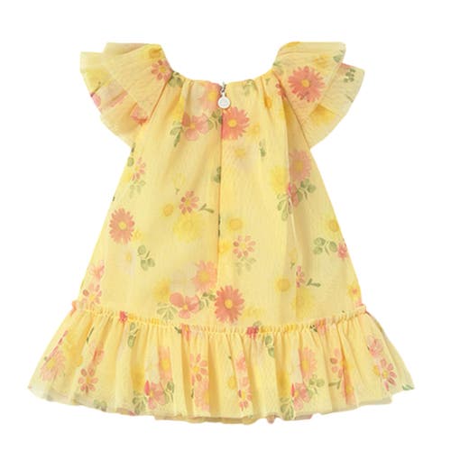 MAYORAL MAYORAL SUNFLOWER TULLE DRESS