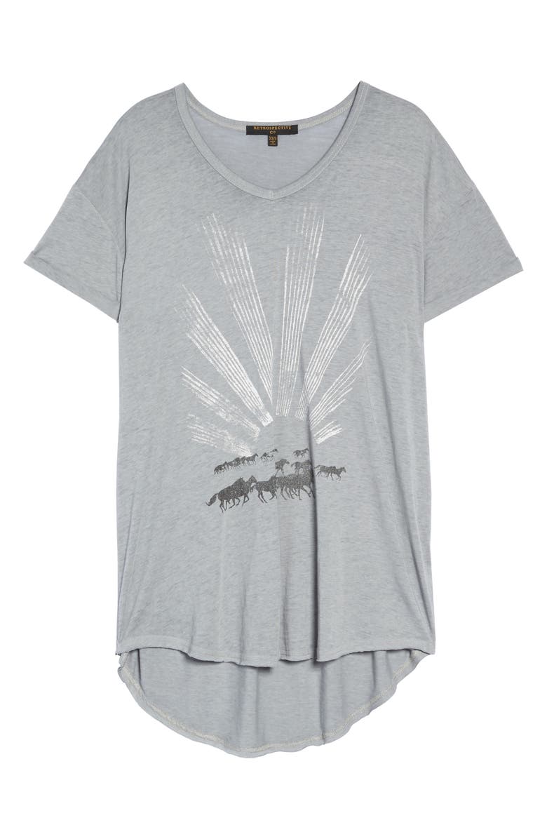 Retrospective Co. Burnout Nightshirt, Alternate, color,