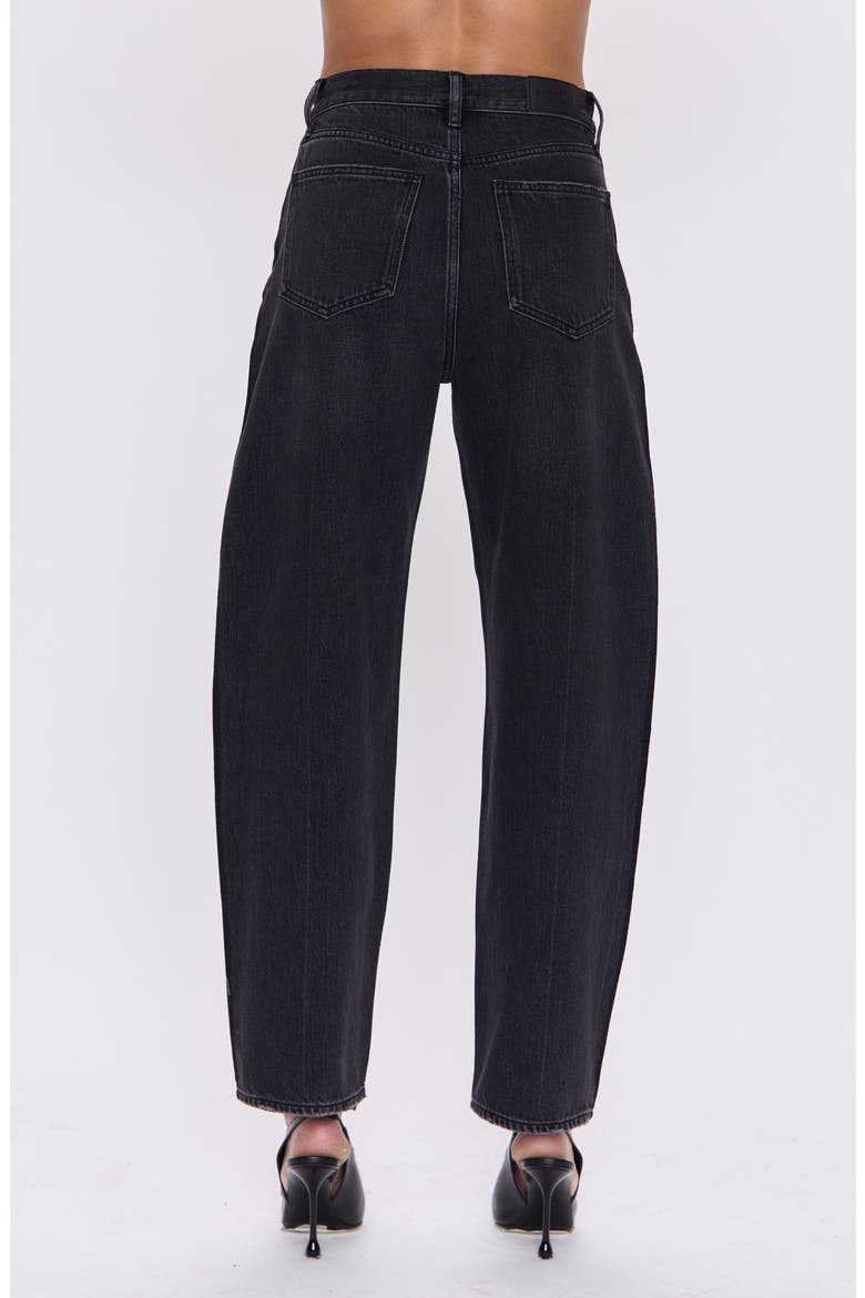 Wes Barrel Leg Jeans, Alternate, color, CINEMA