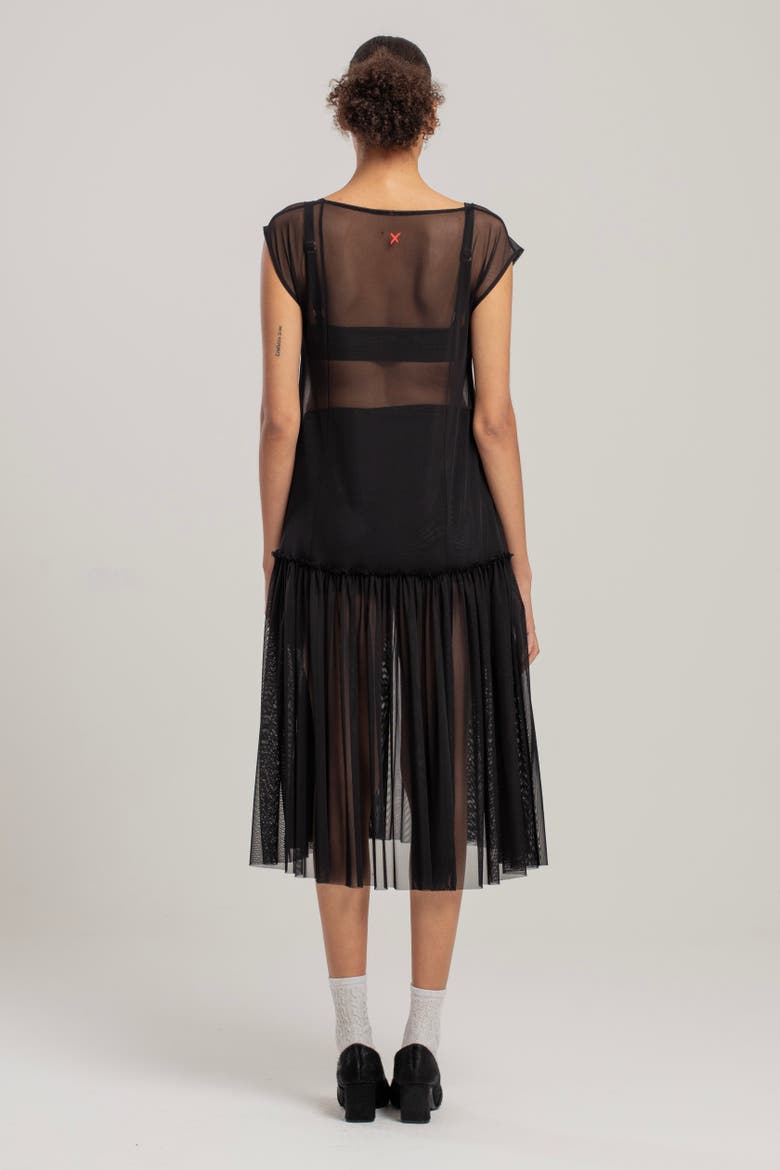 Free Heaven Transparent Dress, Alternate, color, black