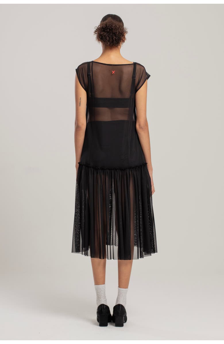 PCFG Free Heaven Transparent Dress, Alternate, color, Black
