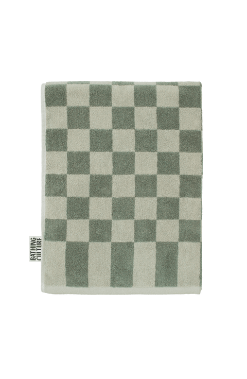 Bathhouse Check Organic Towel