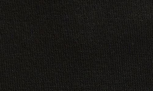 Nordstrom Lightweight Crew Socks In Black