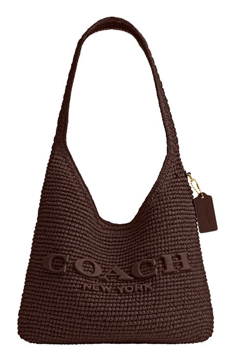 Brooklyn Refined Weave Shoulder Bag