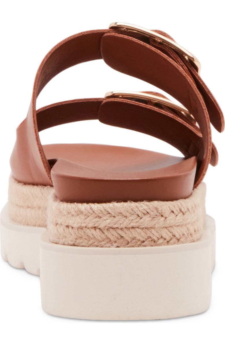 Madden Girl <p>Mythicall Platform Slide Sandal (Women)</p>, Alternate, color, Dark Caramel