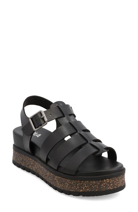 Kaja Platform Fisherman Sandal (Women)