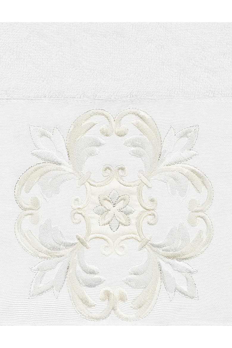 Alyssa 3-Piece Embellished Towel - White, Alternate, color, WHITE