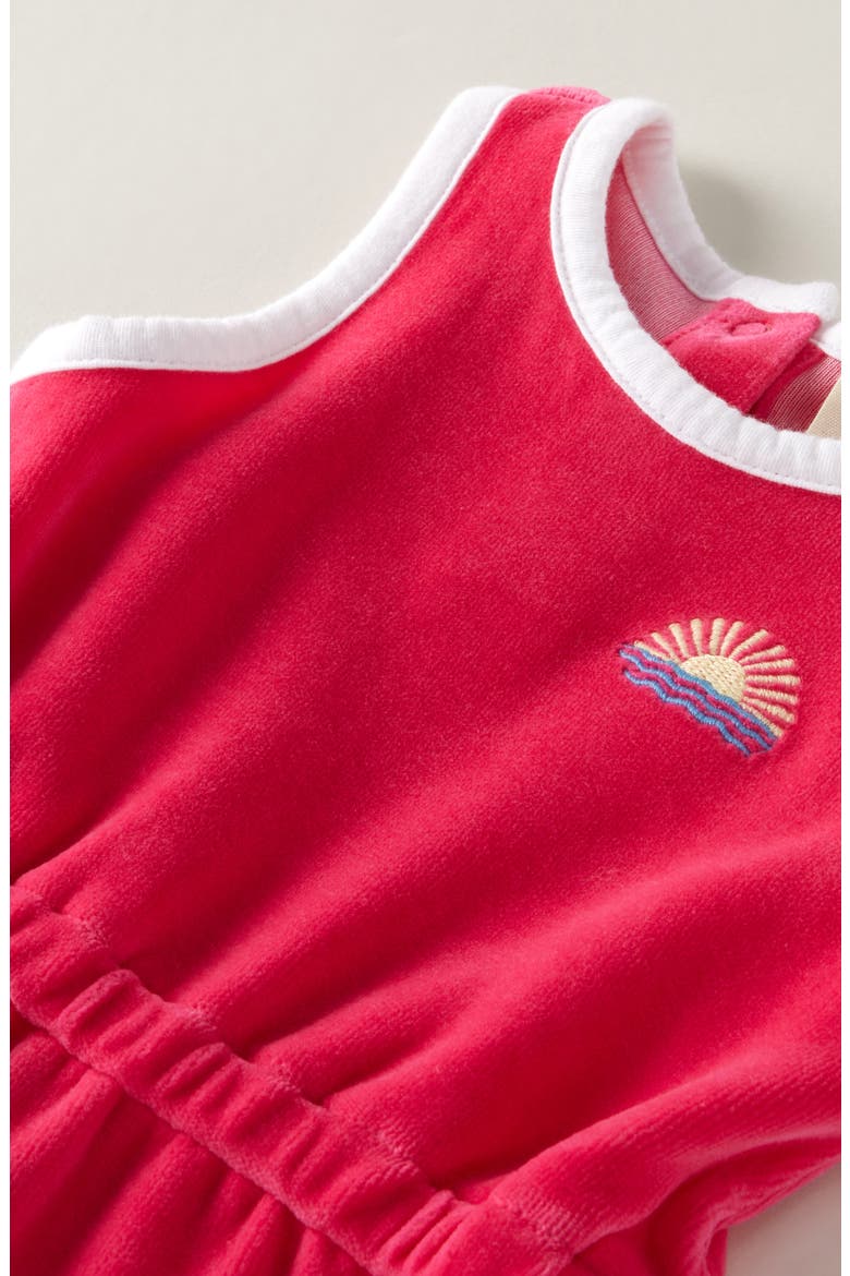 Tank Romper, Alternate, color, PINK MAGENTA SUN WAVES