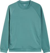 Zella Flex Double Knit Crewneck Sweatshirt