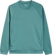 Zella Flex Double Knit Crewneck Sweatshirt
