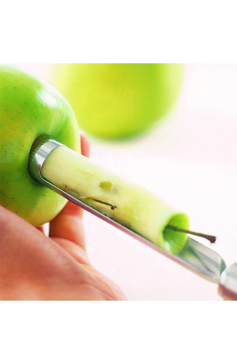 Rosle Stainless Steel Round Handle Fruit Corer, 9-Inch, Alternate, color, Silver