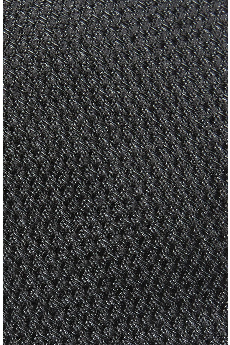 Trammel Textured Silk Tie, Alternate, color, BLACK