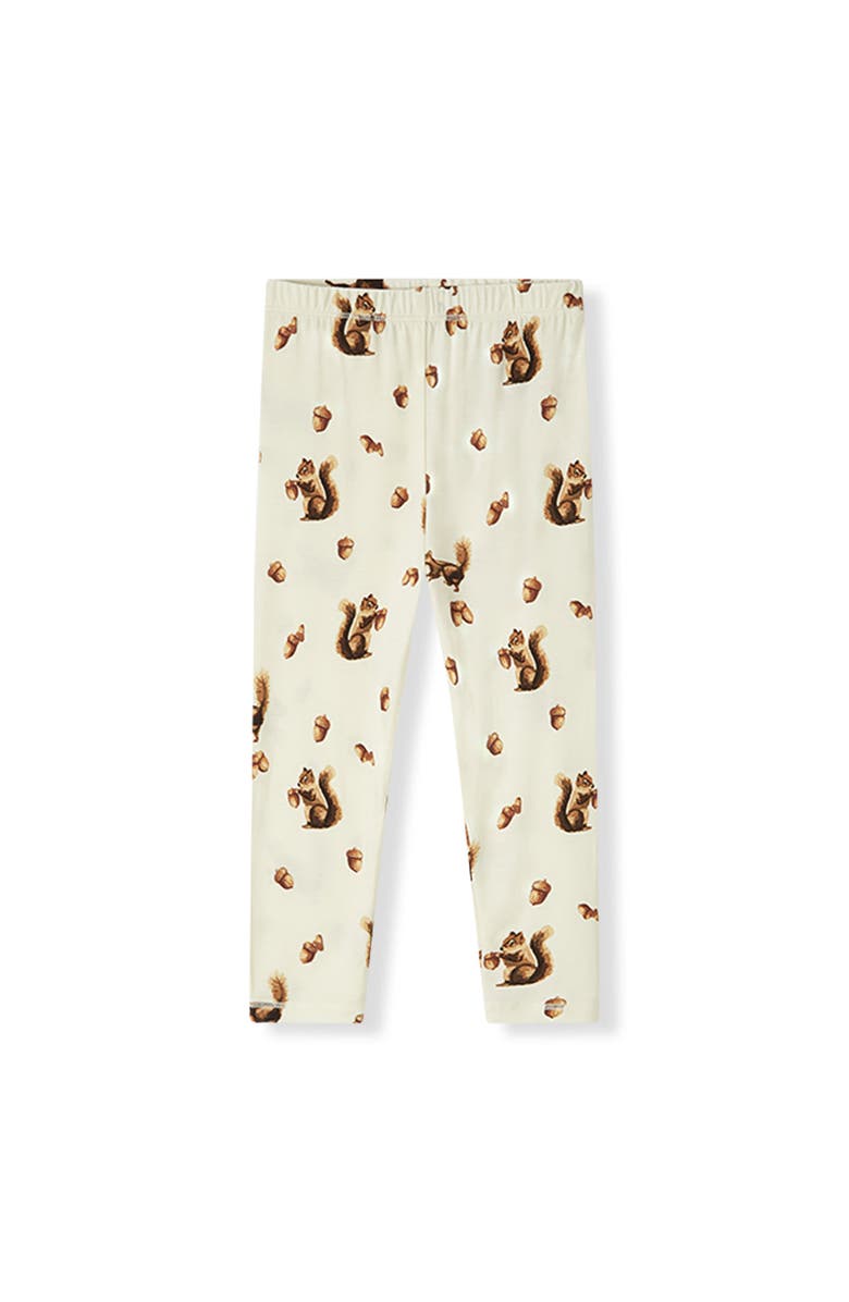 Milkbarn Luxe Stretch Legging, Alternate, color, Chipmunk