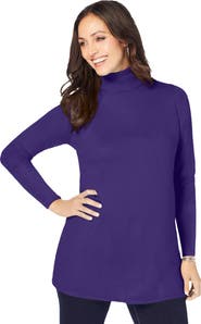 Jessica London Carefree Cashmere Turtleneck