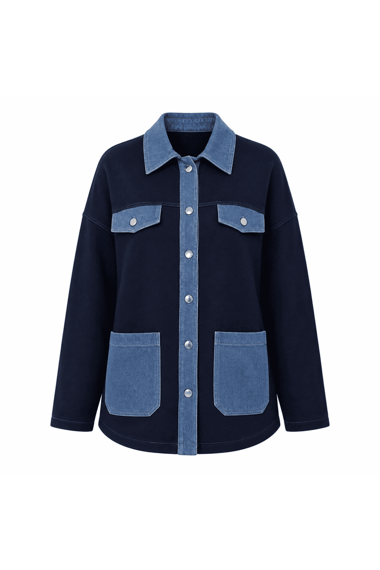 Makena Long Sleeve Pocket Knit Jacket, Alternate, color, Navy Blue