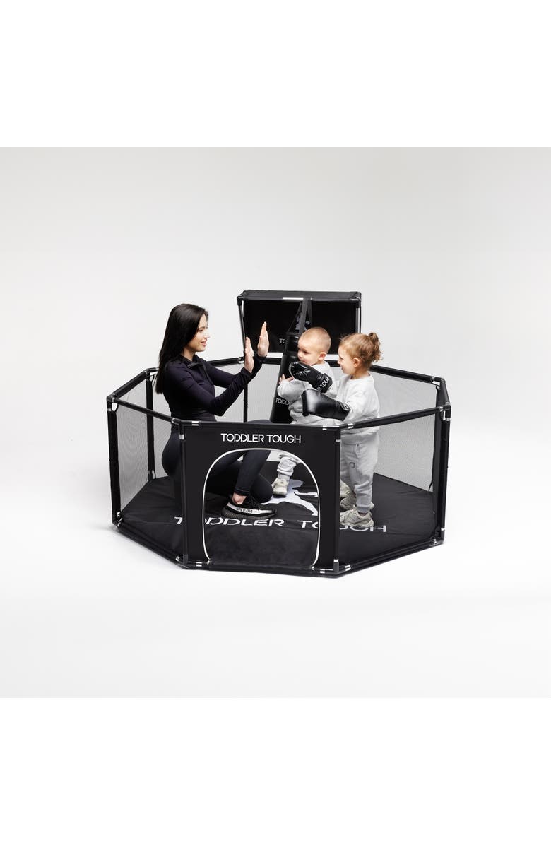 Toddler Tough Boxing Set, Alternate, color, Black
