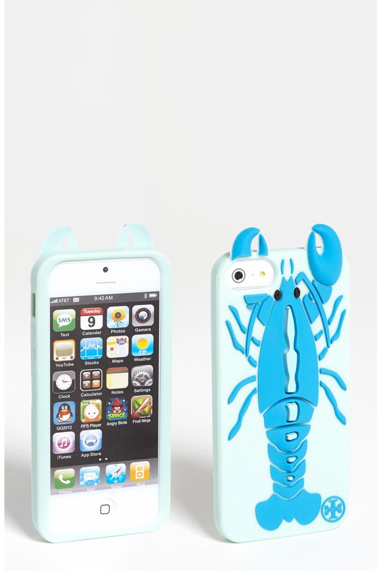 'Lobster' iPhone 5 Case, Main, color, MINT MULTI