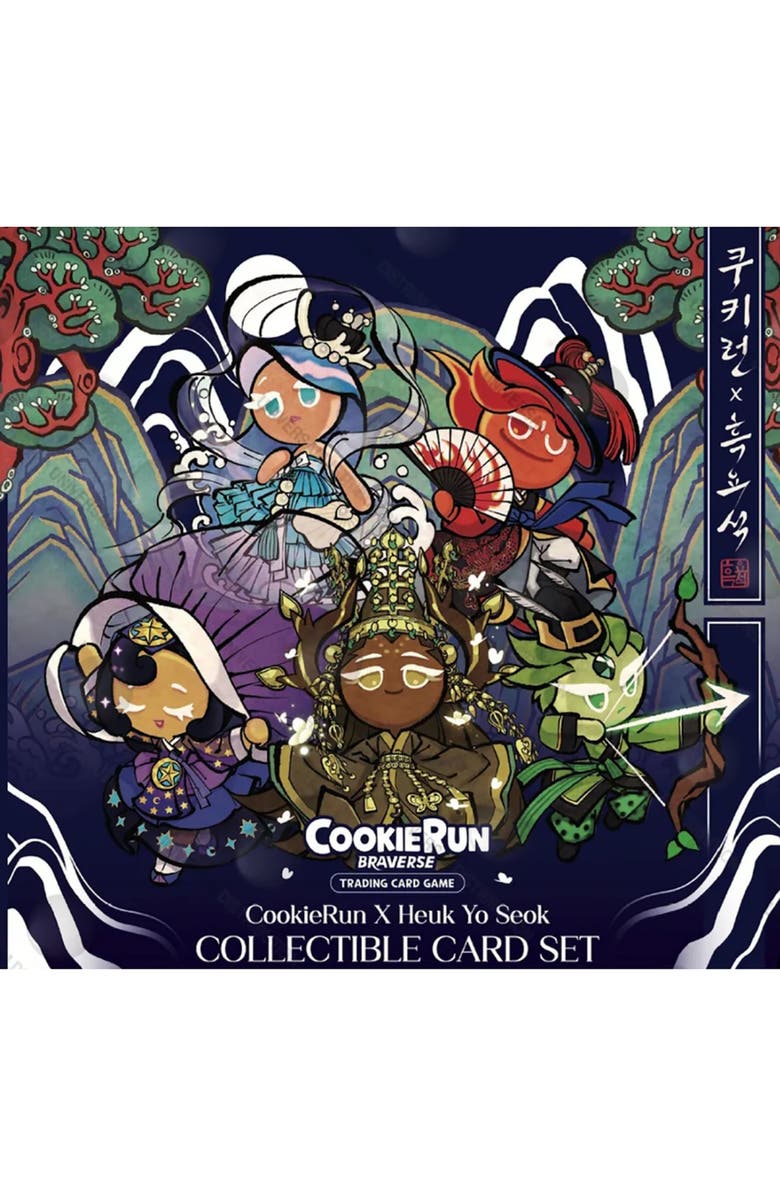 CookieRun: Braverse Trading Card Game "Obsidian" Collectible Card Set, Alternate, color, Multicolored