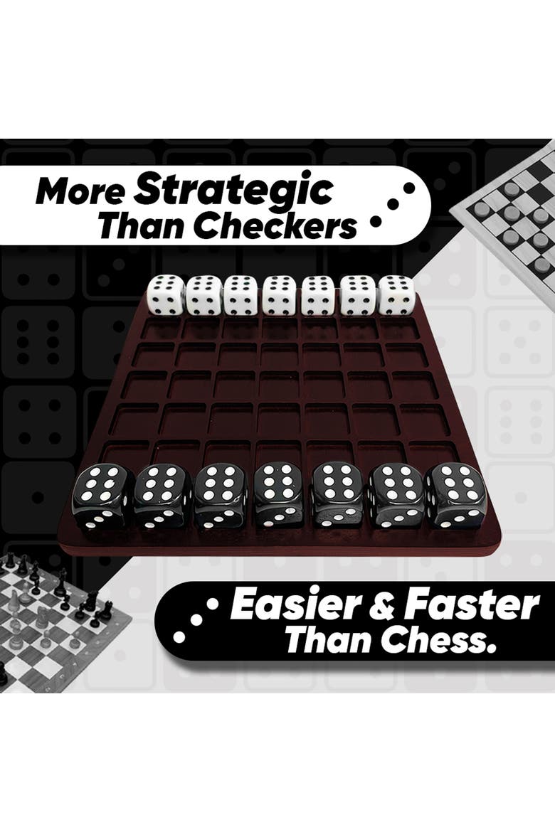 Dittle - Dice Battle | Coffee Table Game, Alternate, color, Brown