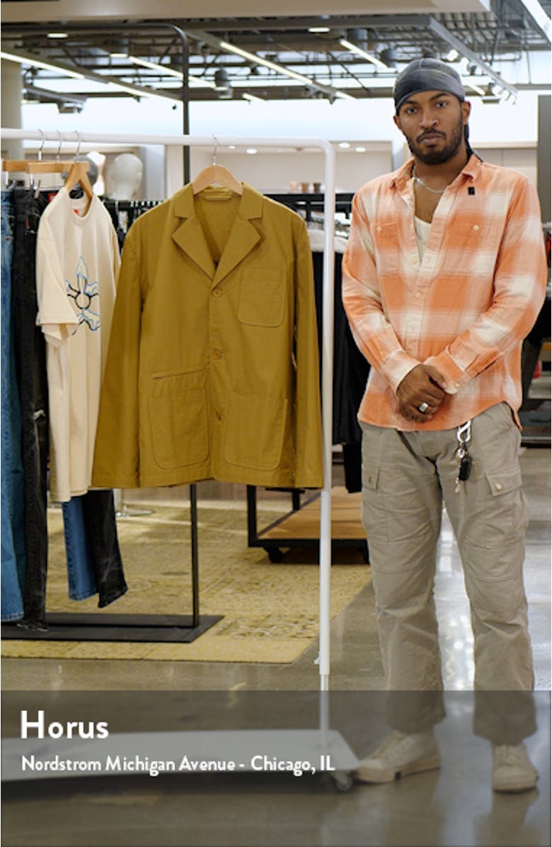 Water Repellent Cotton Ripstop Travel Blazer, sales video thumbnail