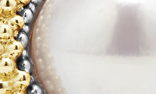 Lagos Luna Pearl Lux Stud Earrings In Gold