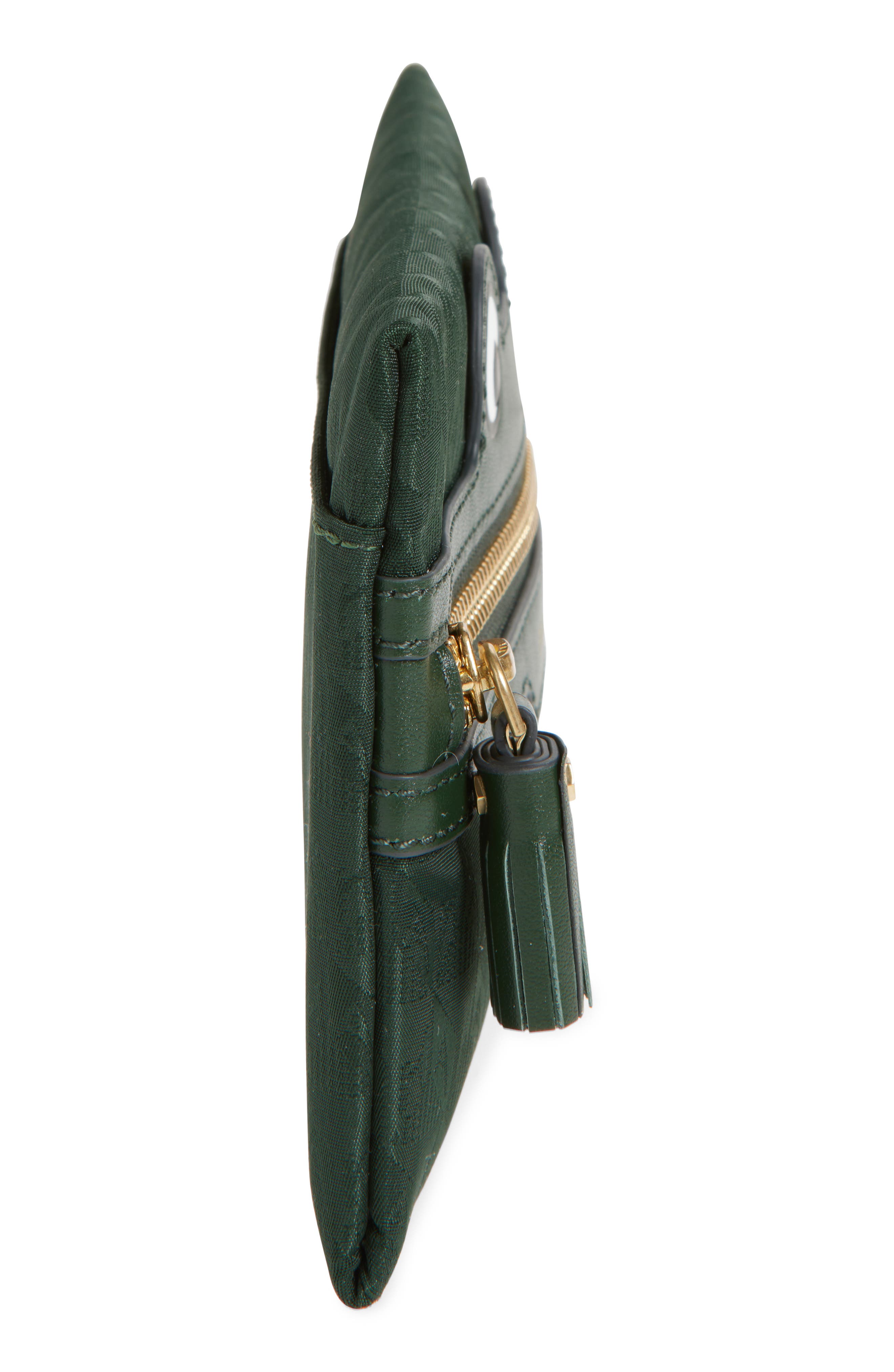 Anya Hindmarch Frog Nylon Zip Pouch, Alternate, color, 