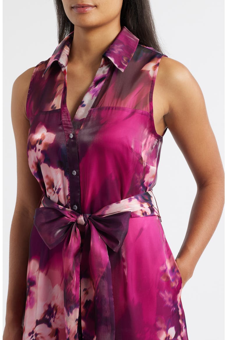 Floral Sleeveless Wide Leg Jumpsuit, Alternate, color, PURPLE MULTI