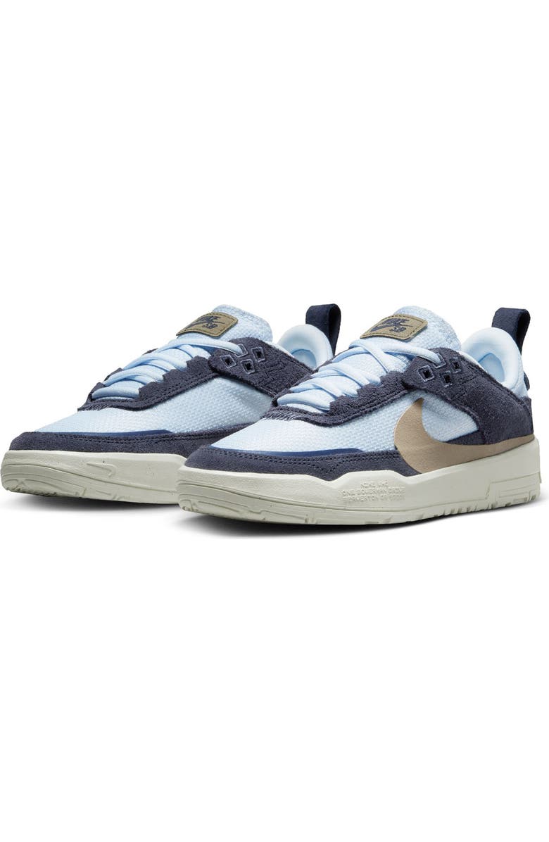 Nike Kids' SB Day One Skate Sneaker, Main, color, Thunder Blue/ Khaki/ Blue Tint