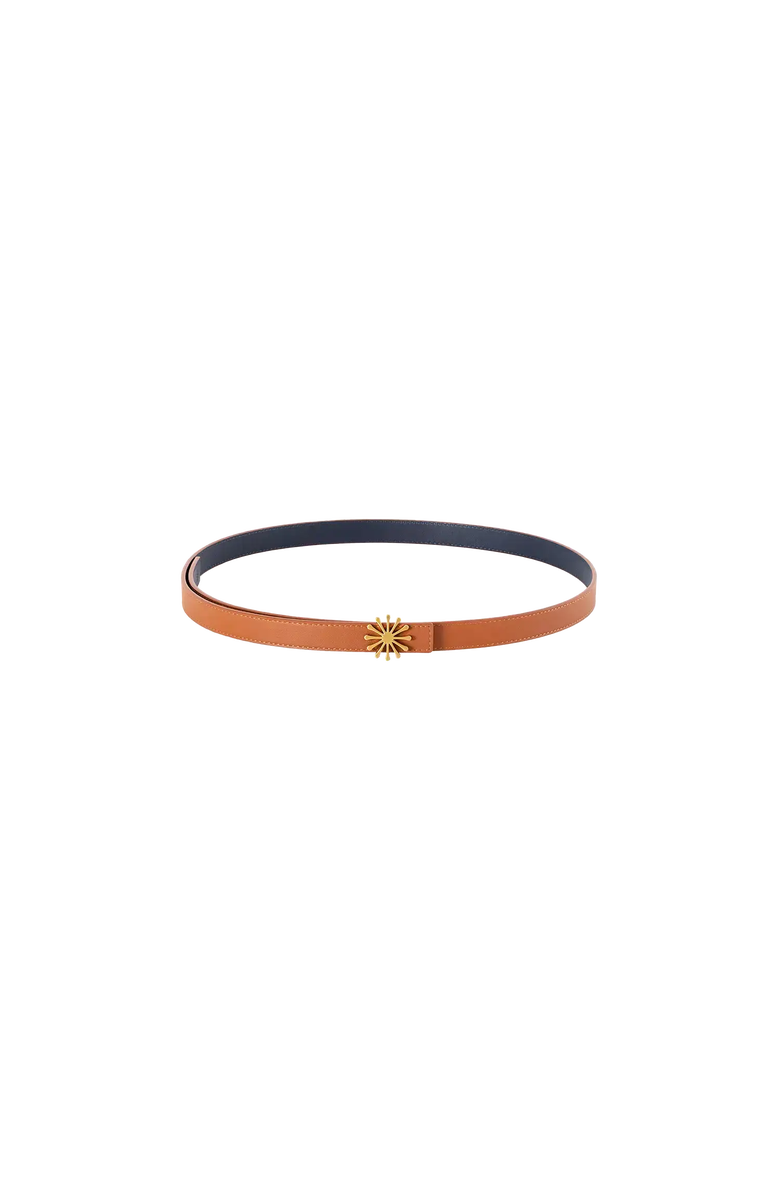 Esthera 12AM Reversible Leather Belt, Alternate, color, Pink + Coffee Brown