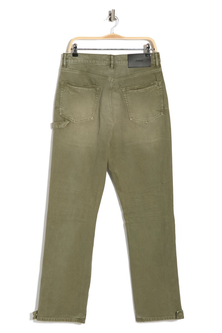 Snap Carpenter Pants, Alternate, color, GREEN